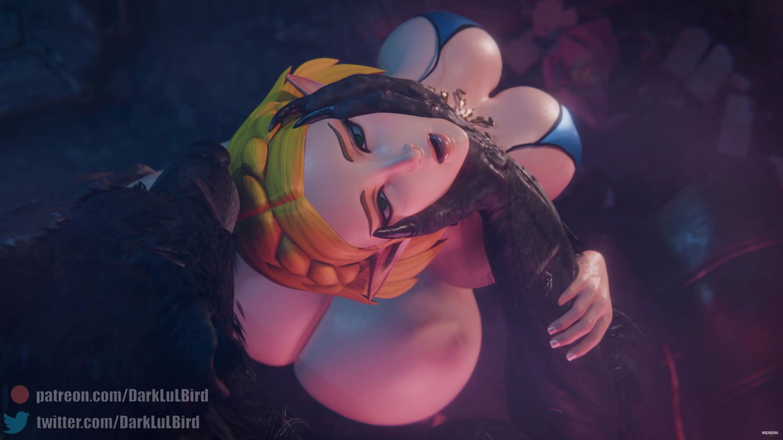 Zelda x Người s&oacute;i (The Legend of Zelda) - hentai porno - Video Hentai