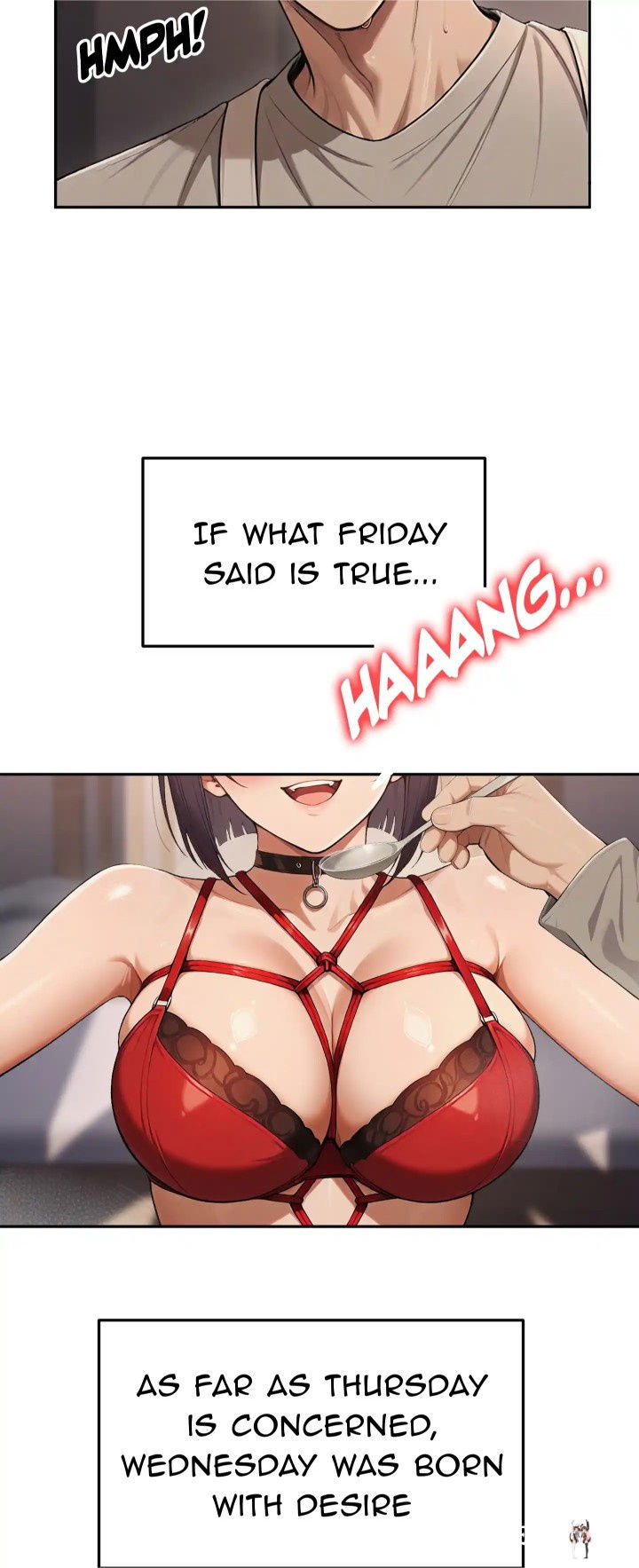 A Girlfriend Every Day of the Week A Girlfriend Every Day of the Week Chapter 5 - Page 42