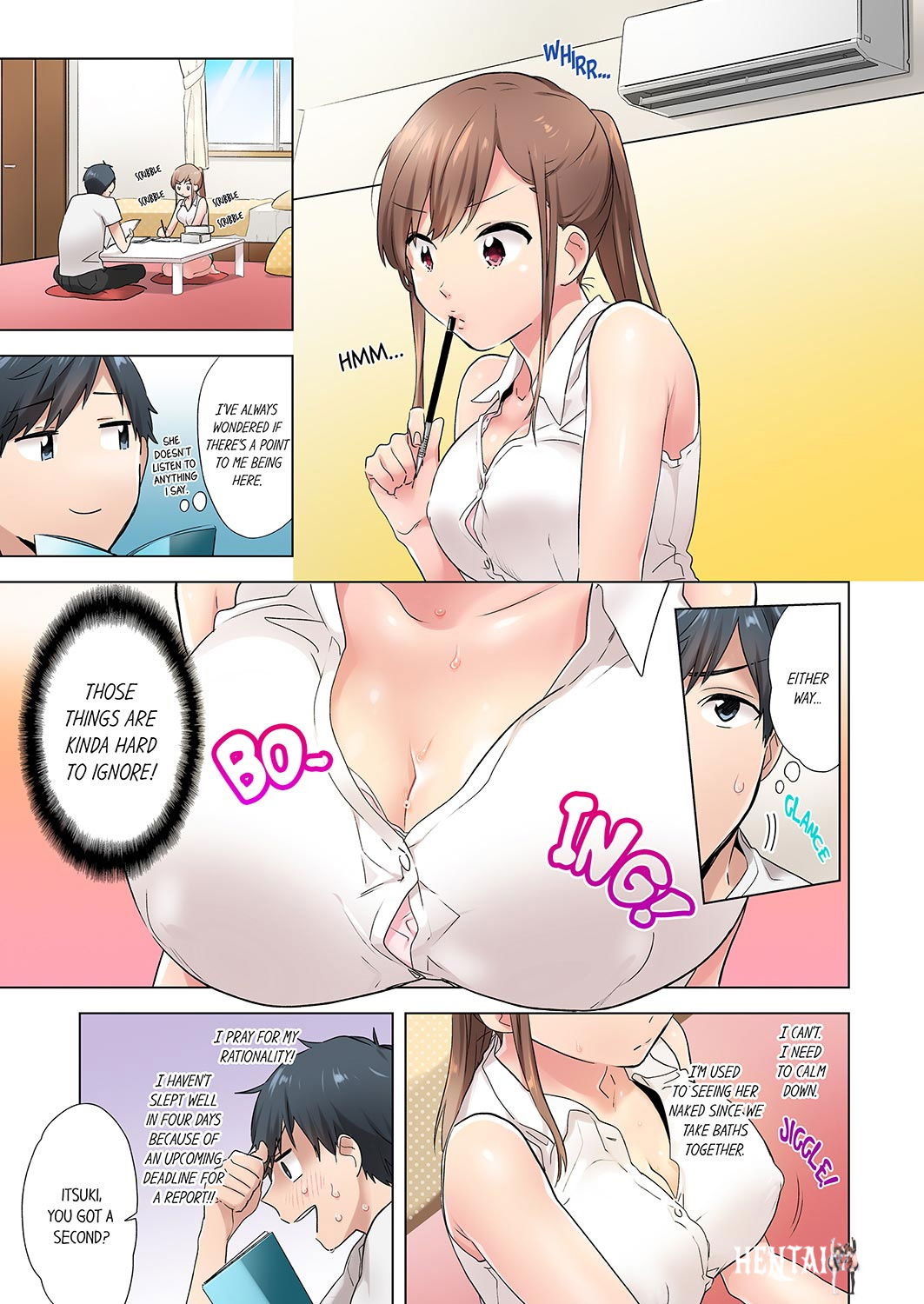 A Scorching Hot Day with A Broken Air Conditioner. If I Keep Having Sex with My Sweaty Childhood Friend… A Scorching Hot Day with A Broken Air Conditioner. If I Keep Having Sex with My Sweaty Childhood Friend… Chapter 1 - Page 3 A Scorching Hot Day with A Broken Air Conditioner. If I Keep Having Sex with My Sweaty Childhood Friend… A Scorching Hot Day with A Broken Air Conditioner. If I Keep Having Sex with My Sweaty Childhood Friend… Chapter 1 - Page 3