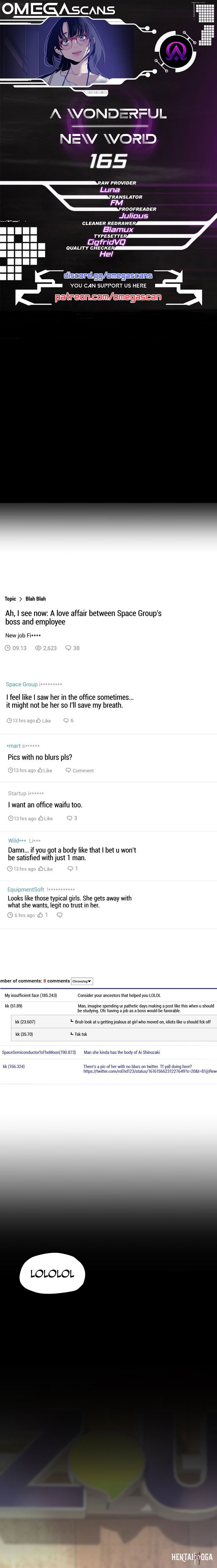 A Wonderful New World A Wonderful New World Chapter 165 - Page 1