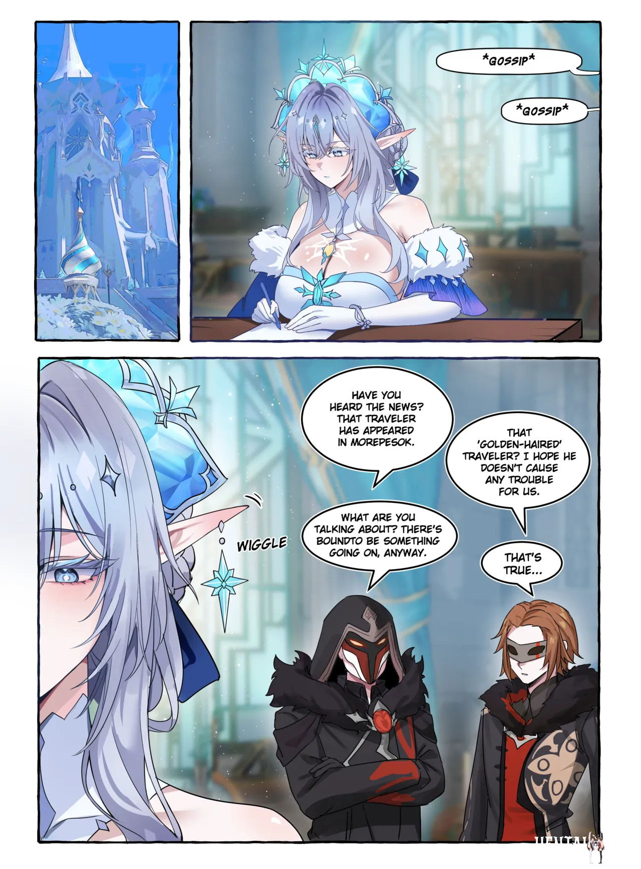Aether x Tsaritsa Oneshot - ページ 1