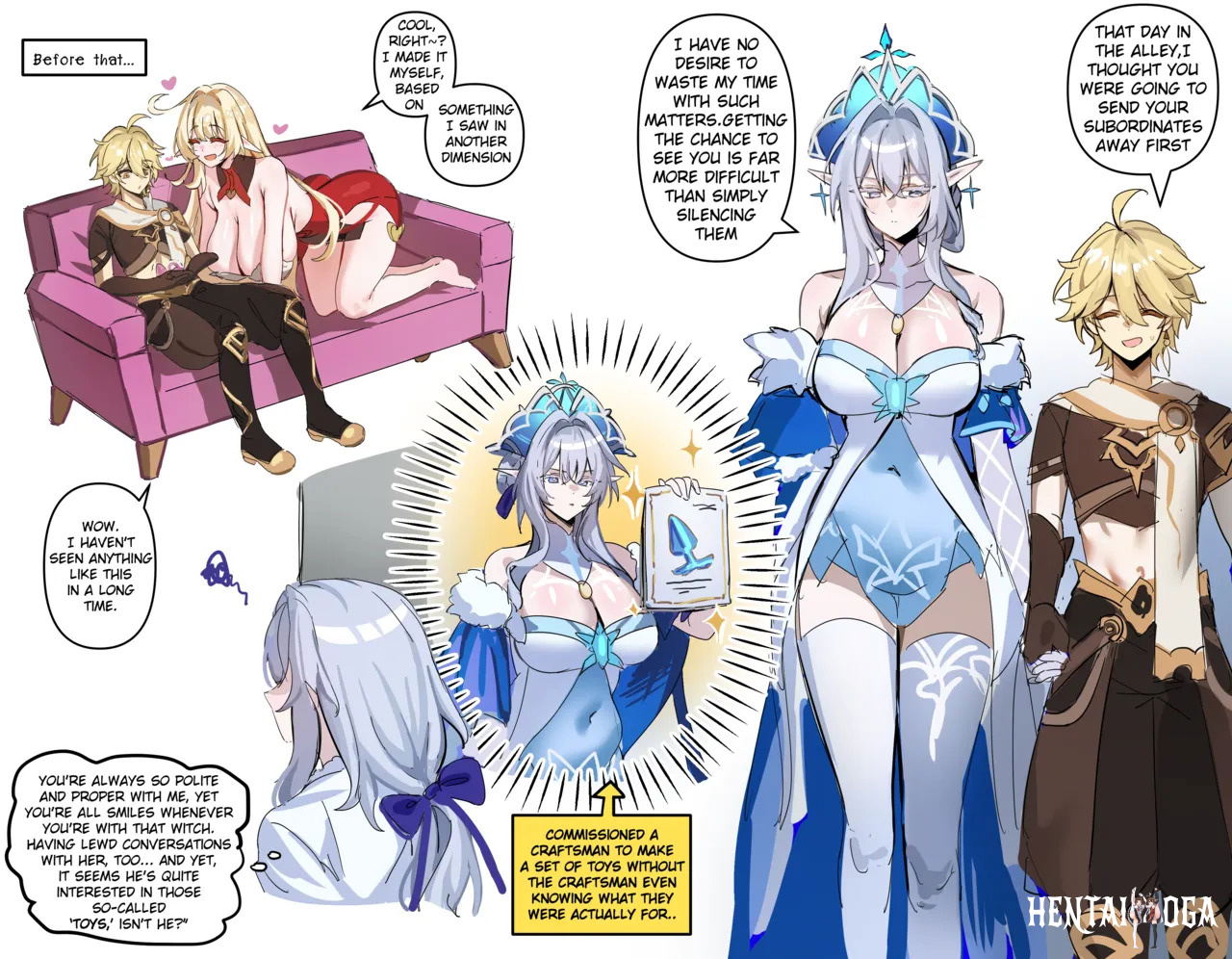Aether x Tsaritsa Oneshot - ページ 19