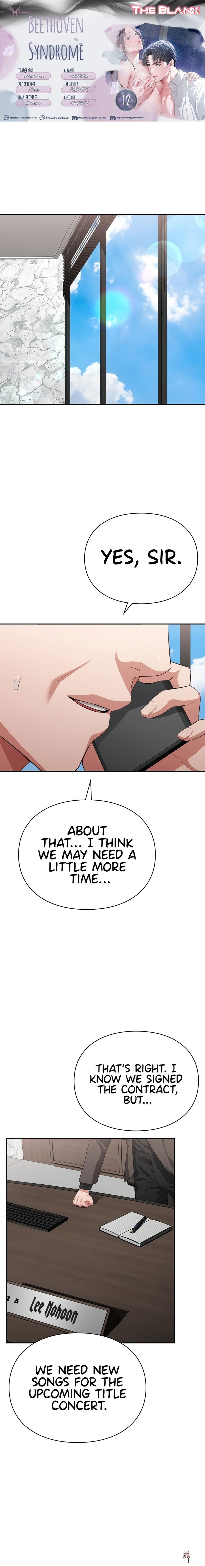 Beethoven Syndrome Beethoven Syndrome Chapter 12 - Page 1