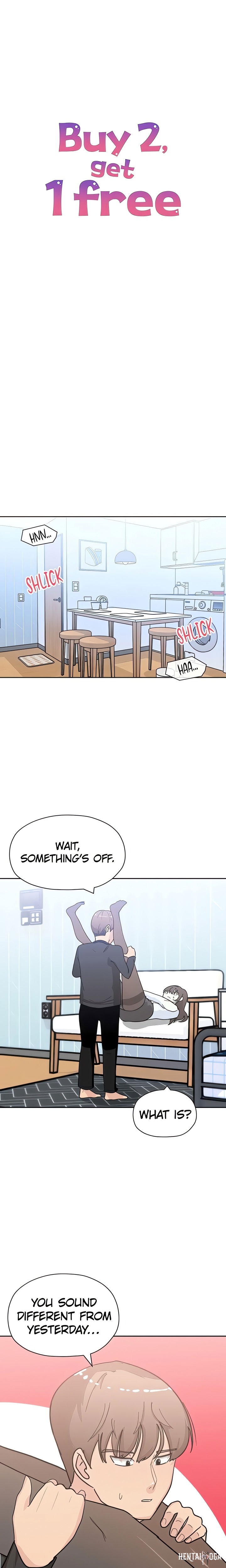 Buy 2, Get 1 Free Buy 2, Get 1 Free Chapter 9 - Page 1