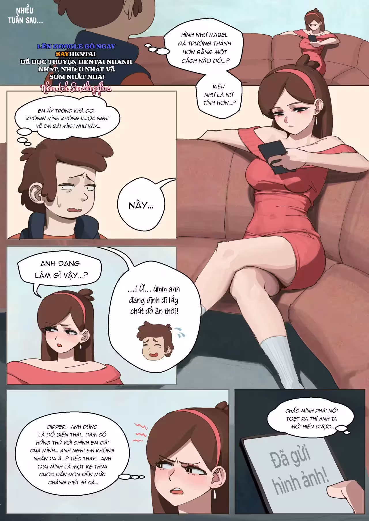 Chuỗi Câu Chuyện Về Gravity Falls Oneshot - Page 10