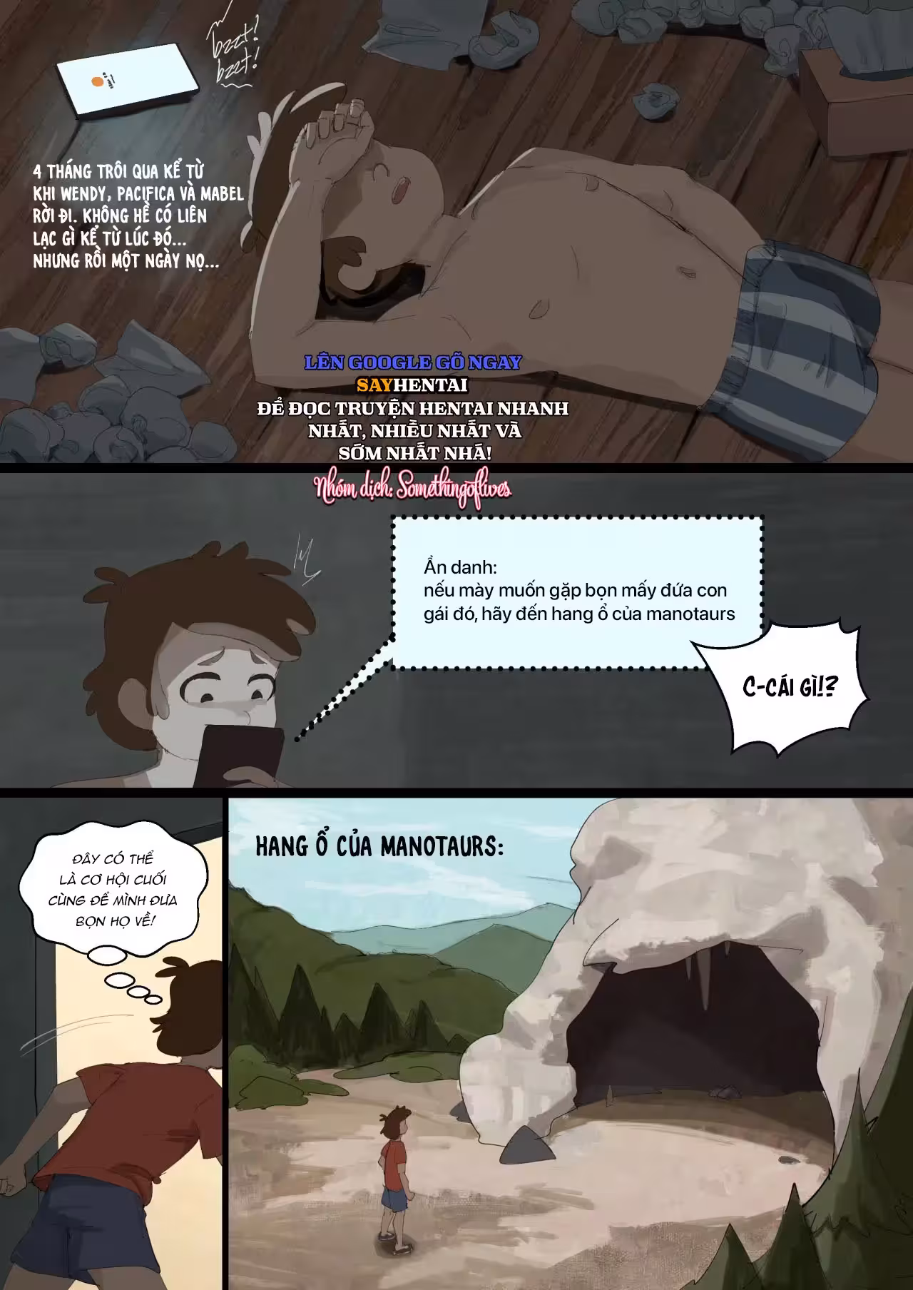 Chuỗi Câu Chuyện Về Gravity Falls Oneshot - Page 14