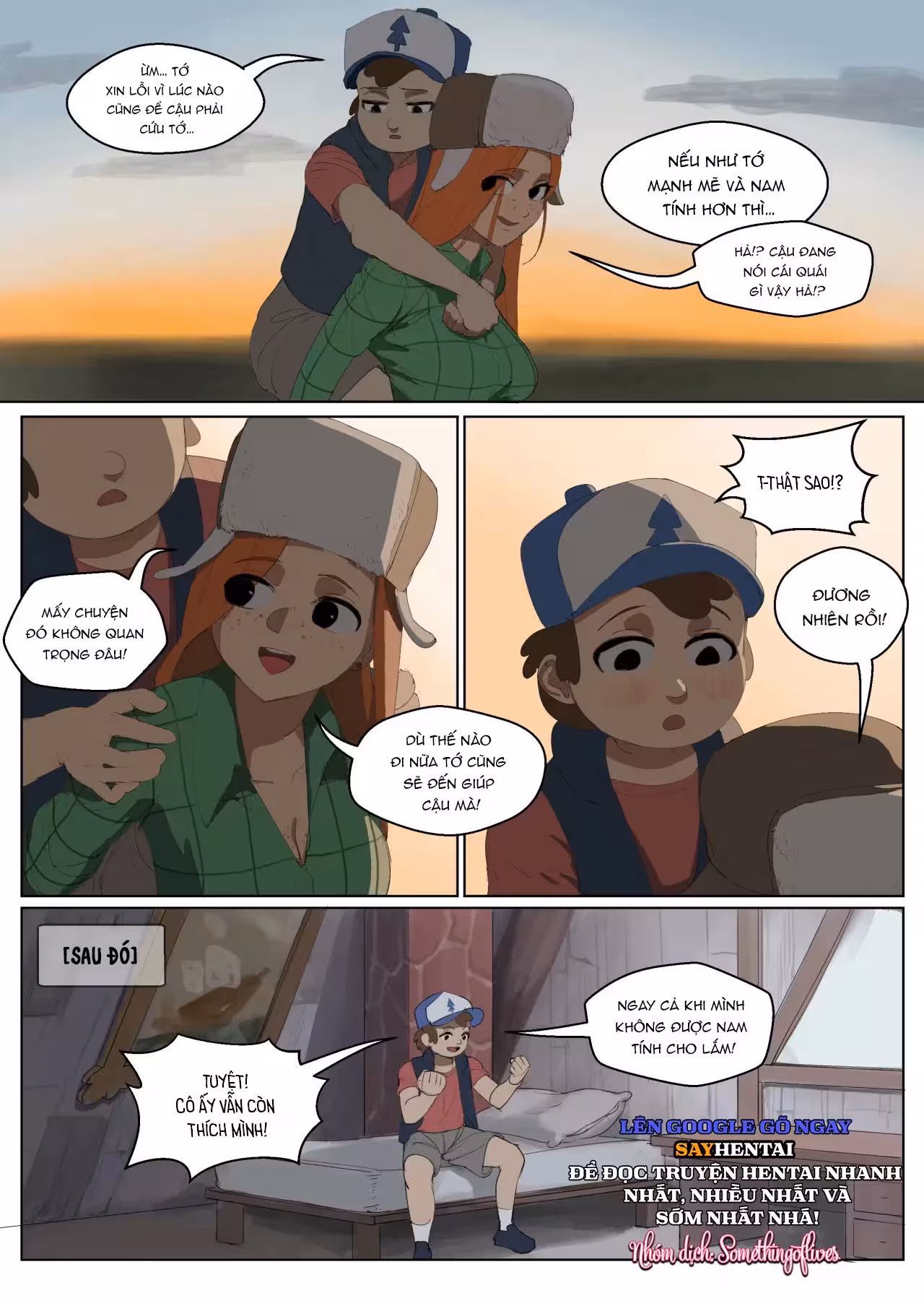 Chuỗi Câu Chuyện Về Gravity Falls Oneshot - Page 2