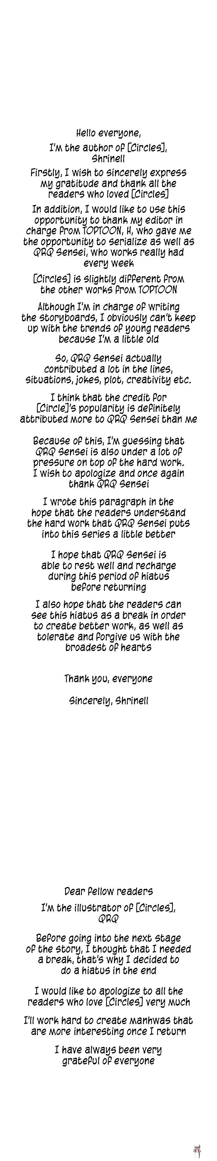 Circles Circles Chapter 71.5 - Page 2