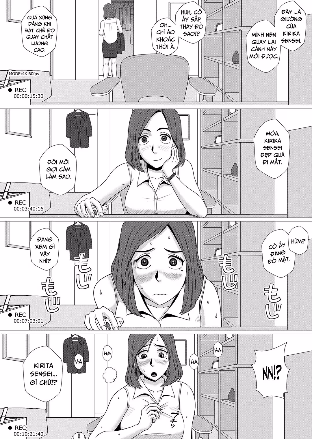 Cô giáo quên tắt webcam Xem chap đầu - Página 4