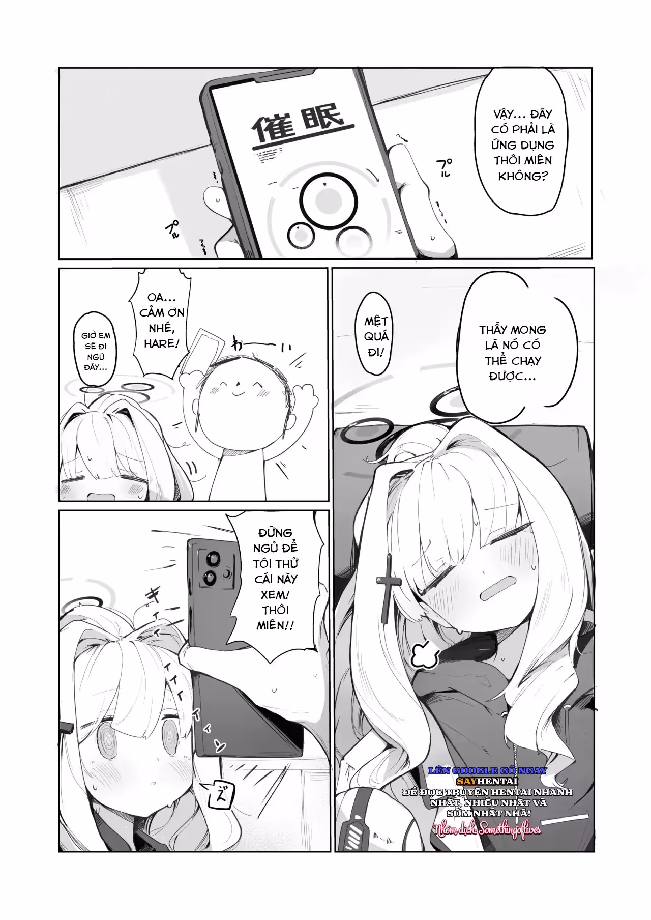 Cuốn Sách Về Việc Veritas Bị Thôi Miên Oneshot - Page 3
