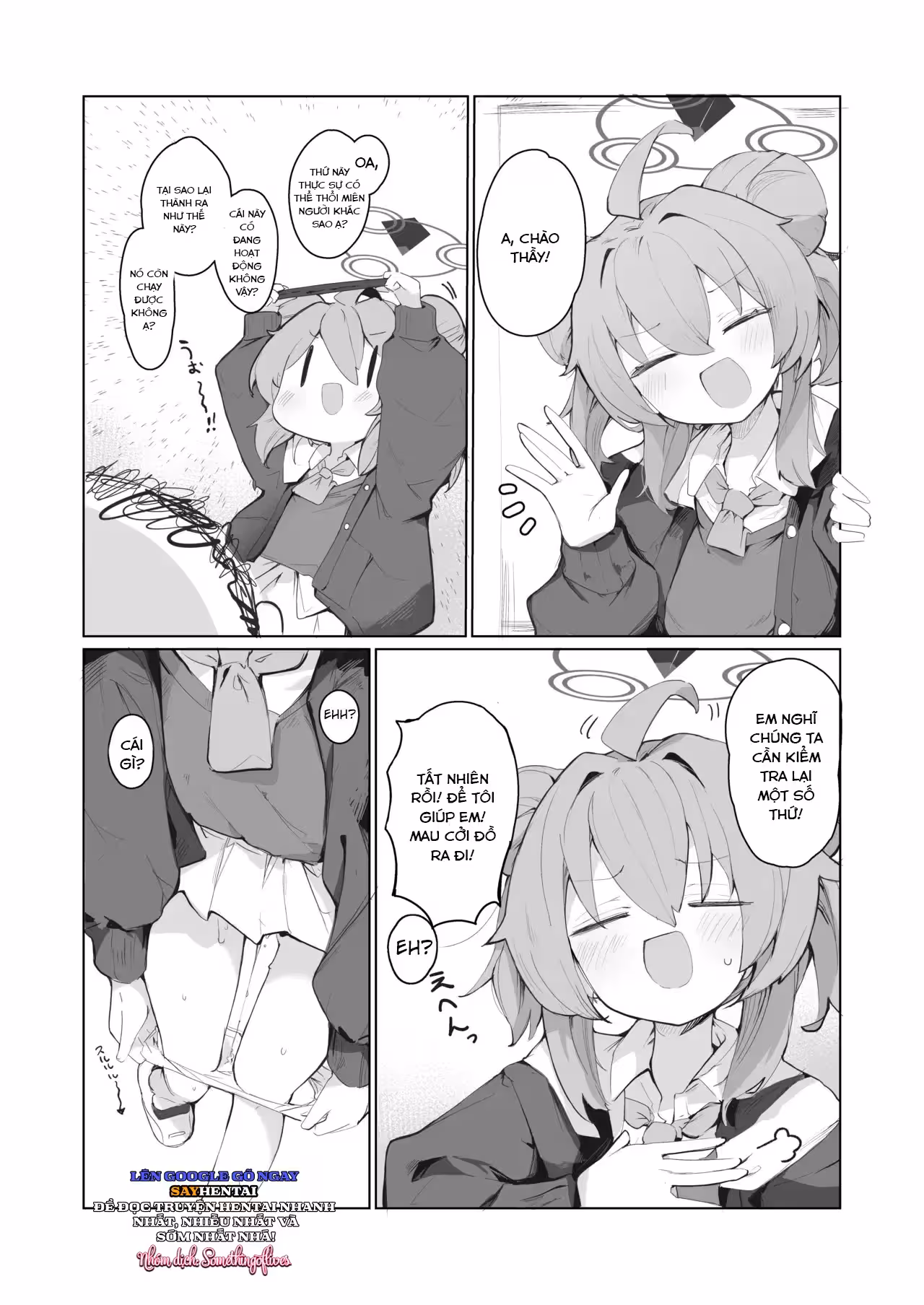 Cuốn Sách Về Việc Veritas Bị Thôi Miên Oneshot - Page 9