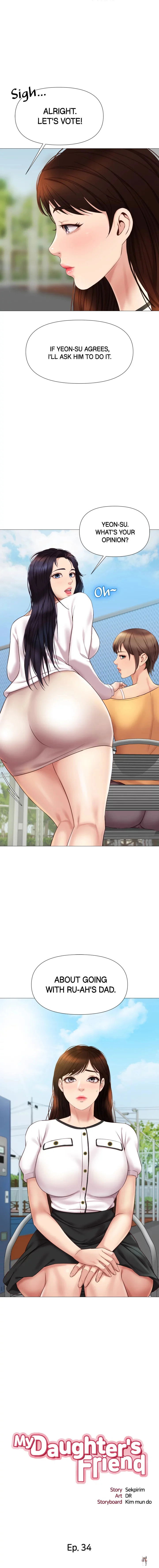 Daughter Friend Daughter Friend Chapter 34 - Page 1