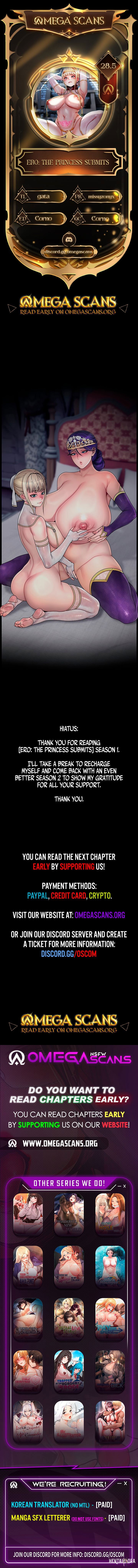 Ero: The Princess Submits Ero: The Princess Submits Chapter 28.5 - Page 1