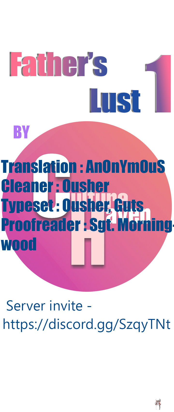 Father&rsquo;s Lust Father&rsquo;s Lust Chapter 1 - Page 1
