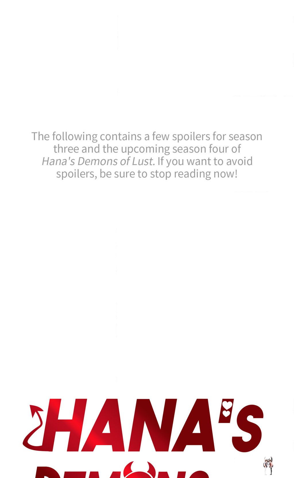 Hana&rsquo;s Demons of Lust Hana&rsquo;s Demons of Lust Chapter 97.5 - Page 1