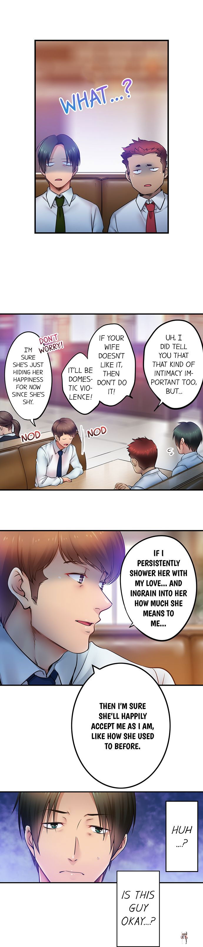 I Can&rsquo;t Resist His Massage! Cheating in Front of My Husband&rsquo;s Eyes I Can&rsquo;t Resist His Massage! Cheating in Front of My Husband&rsquo;s Eyes Chapter 112 - Page 7