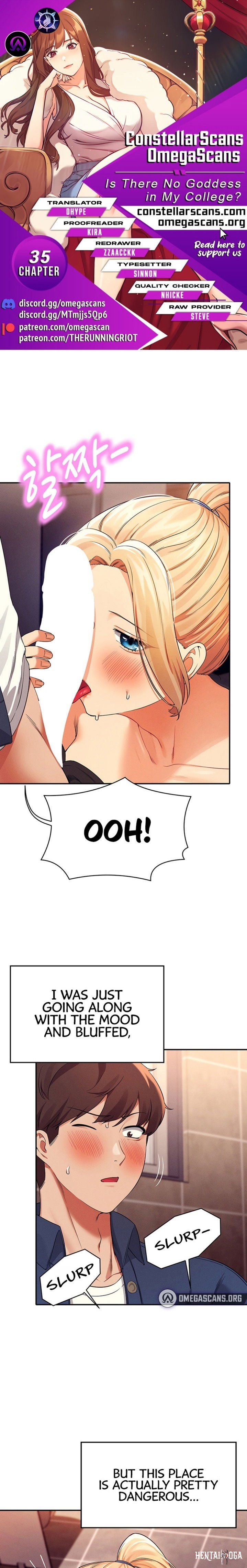 Is There No Goddess in My College? Is There No Goddess in My College? Chapter 35 - Page 1