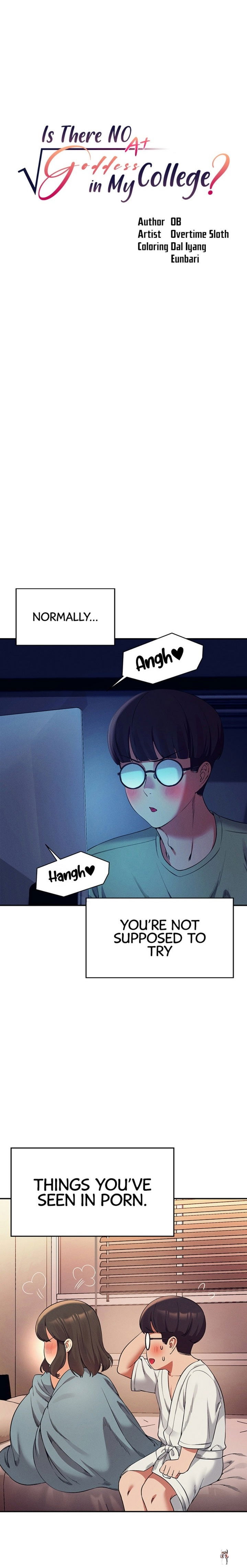 Is There No Goddess in My College? Is There No Goddess in My College? Chapter 35 - Page 3