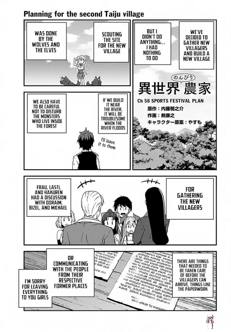 Isekai Nonbiri Nouka Isekai Nonbiri Nouka Chapter 58 - Page 2