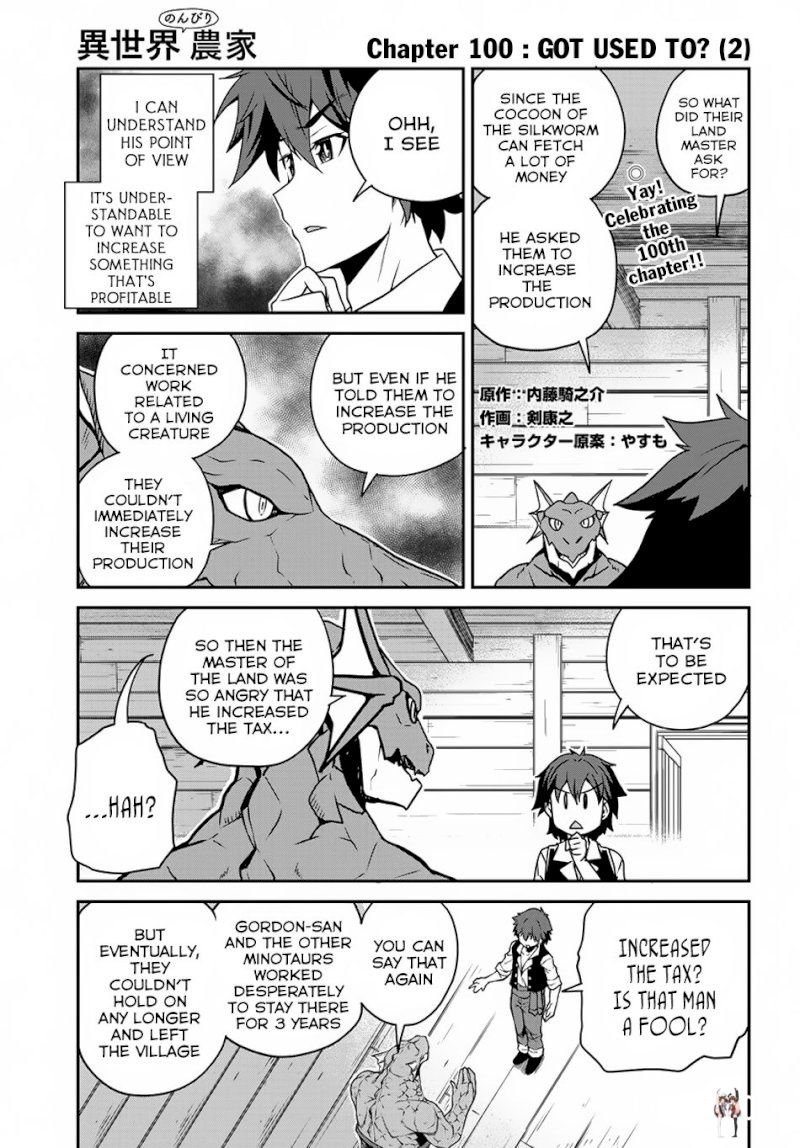 Isekai Nonbiri Nouka Isekai Nonbiri Nouka Chapter 100 - Page 2