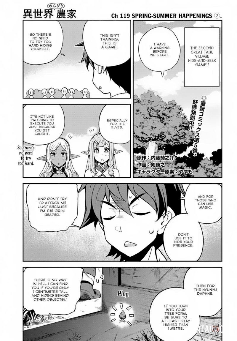 Isekai Nonbiri Nouka Isekai Nonbiri Nouka Chapter 119 - Page 2