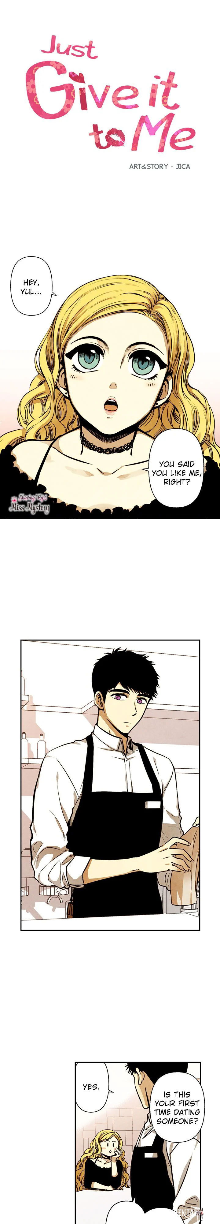 Just Give it to Me Just Give it to Me Chapter 4 - Page 1