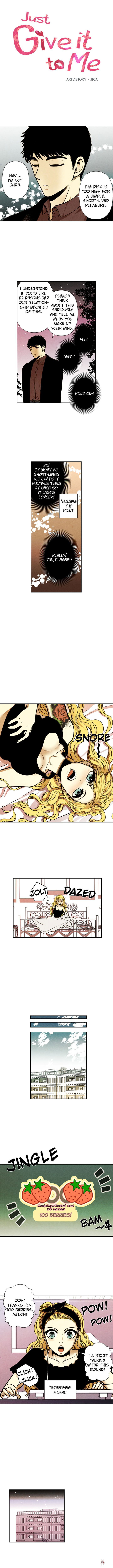 Just Give it to Me Just Give it to Me Chapter 7 - Page 1
