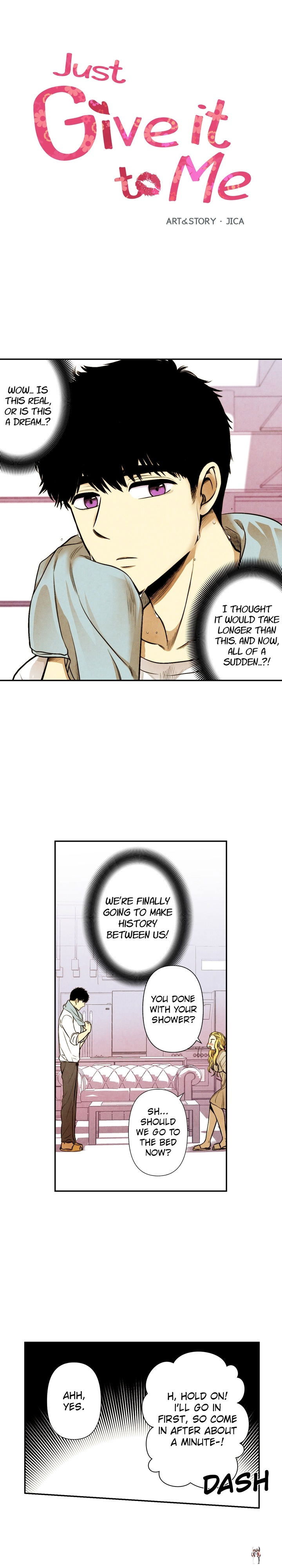Just Give it to Me Just Give it to Me Chapter 12 - Page 1