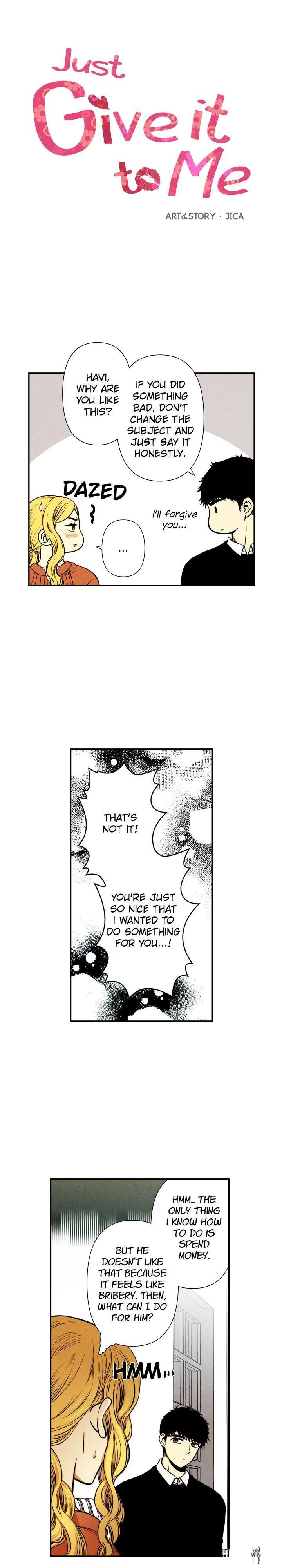 Just Give it to Me Just Give it to Me Chapter 16 - Page 1