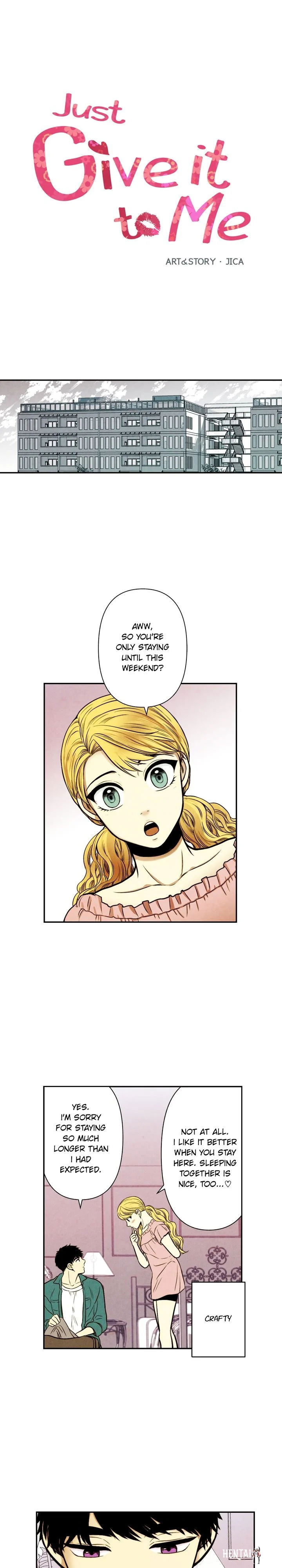 Just Give it to Me Just Give it to Me Chapter 32 - Page 1