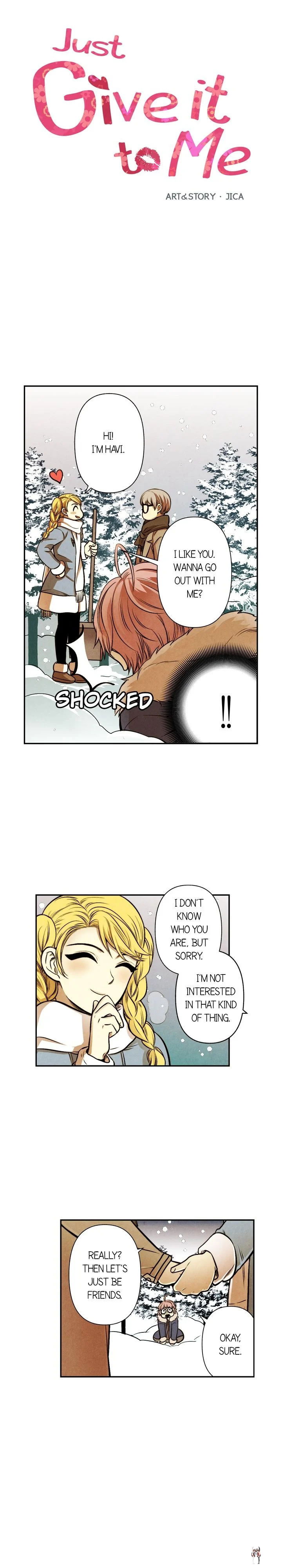 Just Give it to Me Just Give it to Me Chapter 36 - Page 1