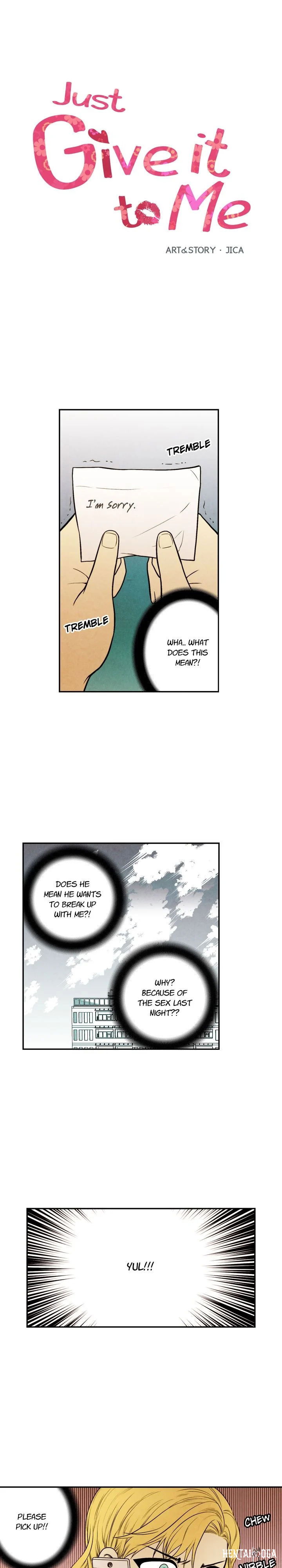 Just Give it to Me Just Give it to Me Chapter 60 - Page 1