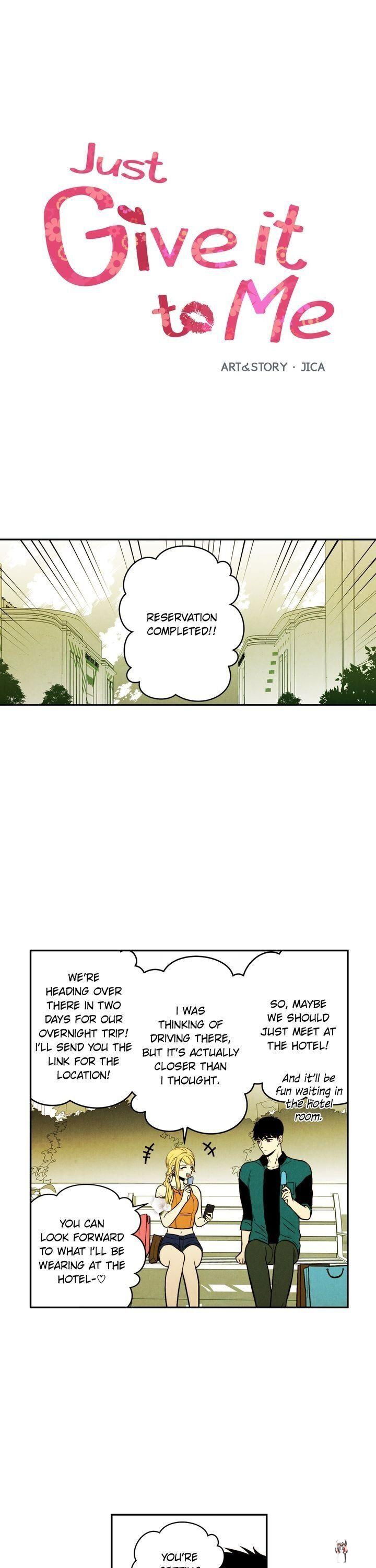 Just Give it to Me Just Give it to Me Chapter 81 - Page 1