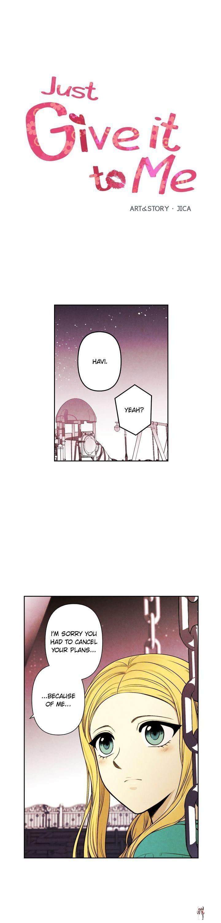 Just Give it to Me Just Give it to Me Chapter 84 - Page 1