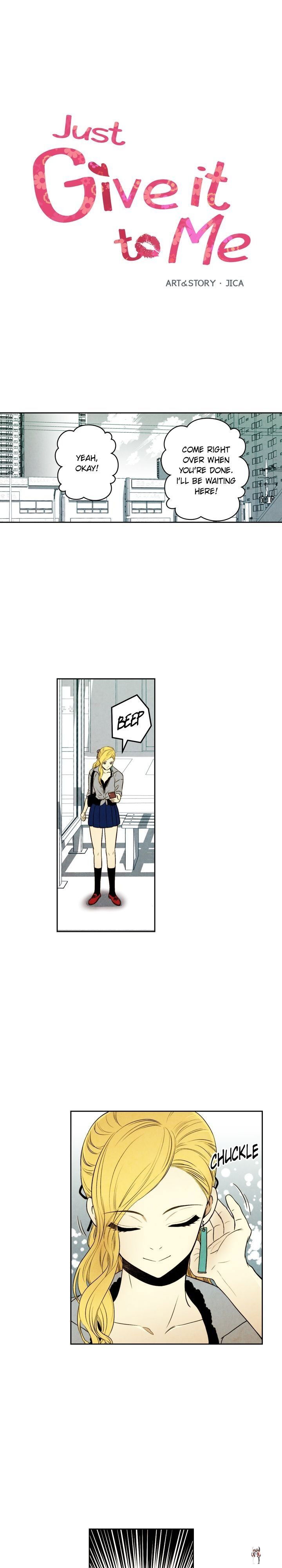 Just Give it to Me Just Give it to Me Chapter 86 - Page 1