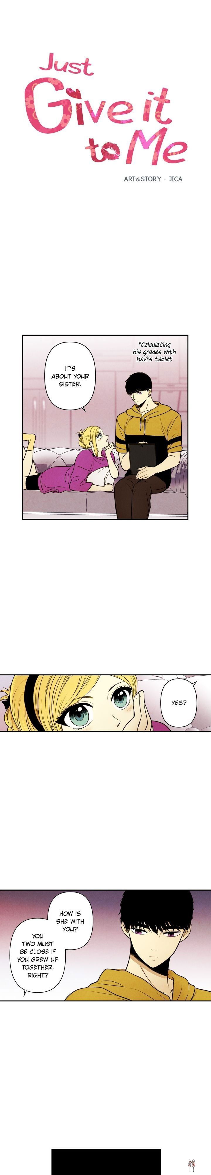 Just Give it to Me Just Give it to Me Chapter 93 - Page 1