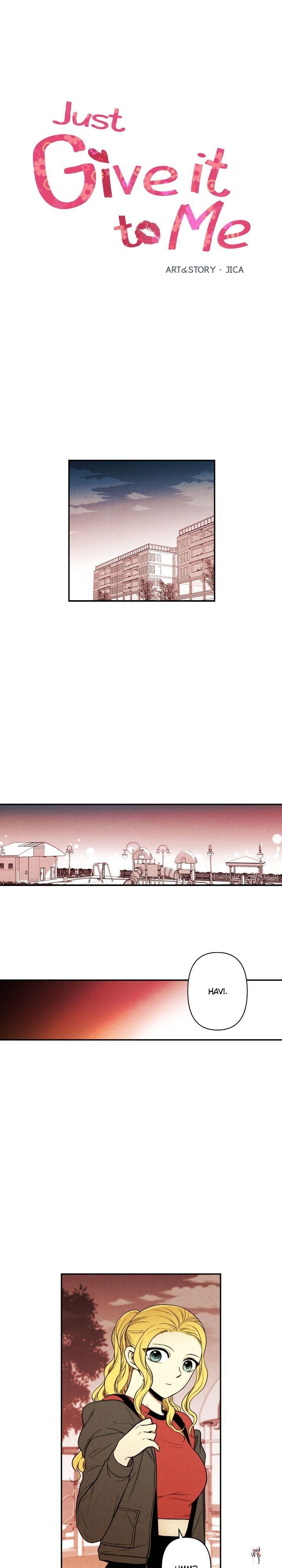 Just Give it to Me Just Give it to Me Chapter 97 - Page 1