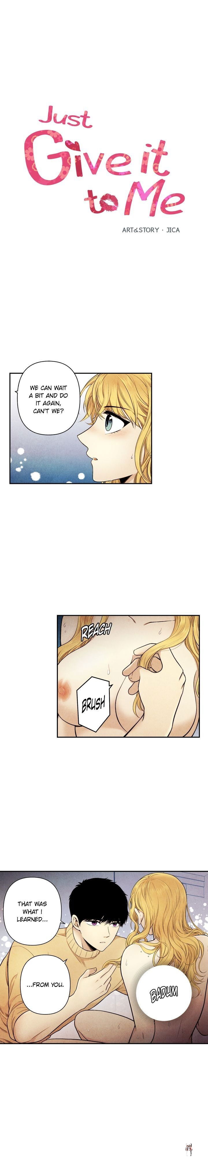 Just Give it to Me Just Give it to Me Chapter 123 - Page 1