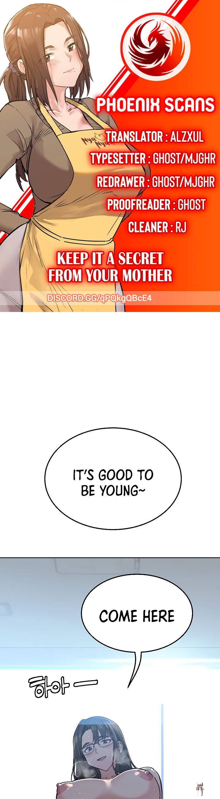 Keep it a secret from your mother! Keep it a secret from your mother! Chapter 9 - Page 1