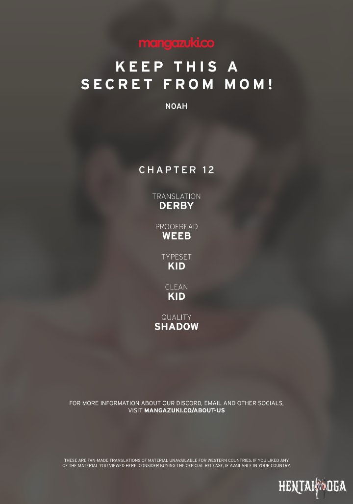 Keep it a secret from your mother! Keep it a secret from your mother! Chapter 12 - Page 1