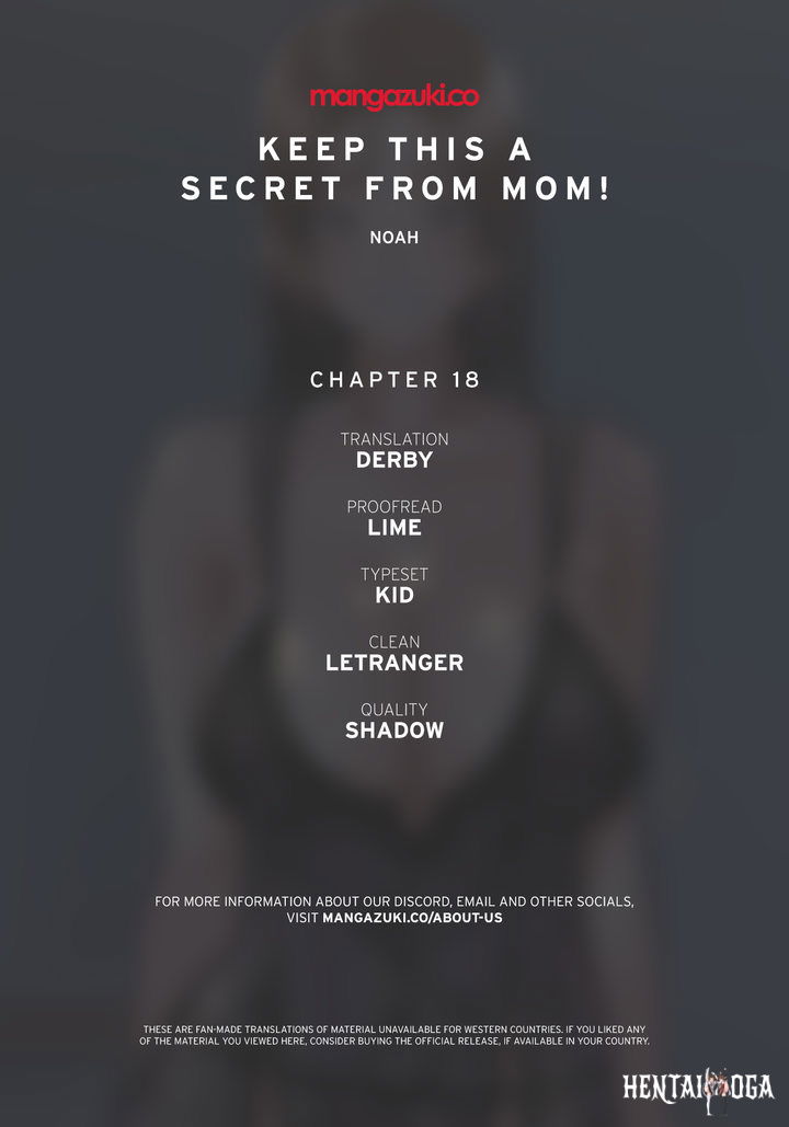 Keep it a secret from your mother! Keep it a secret from your mother! Chapter 18 - Page 1