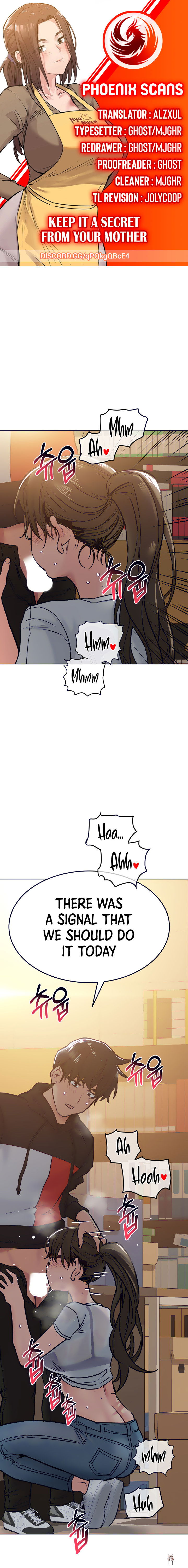 Keep it a secret from your mother! Keep it a secret from your mother! Chapter 26 - Page 1