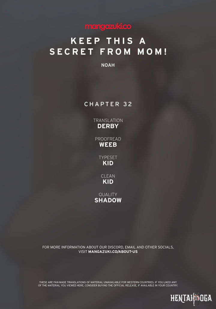Keep it a secret from your mother! Keep it a secret from your mother! Chapter 32 - Page 1