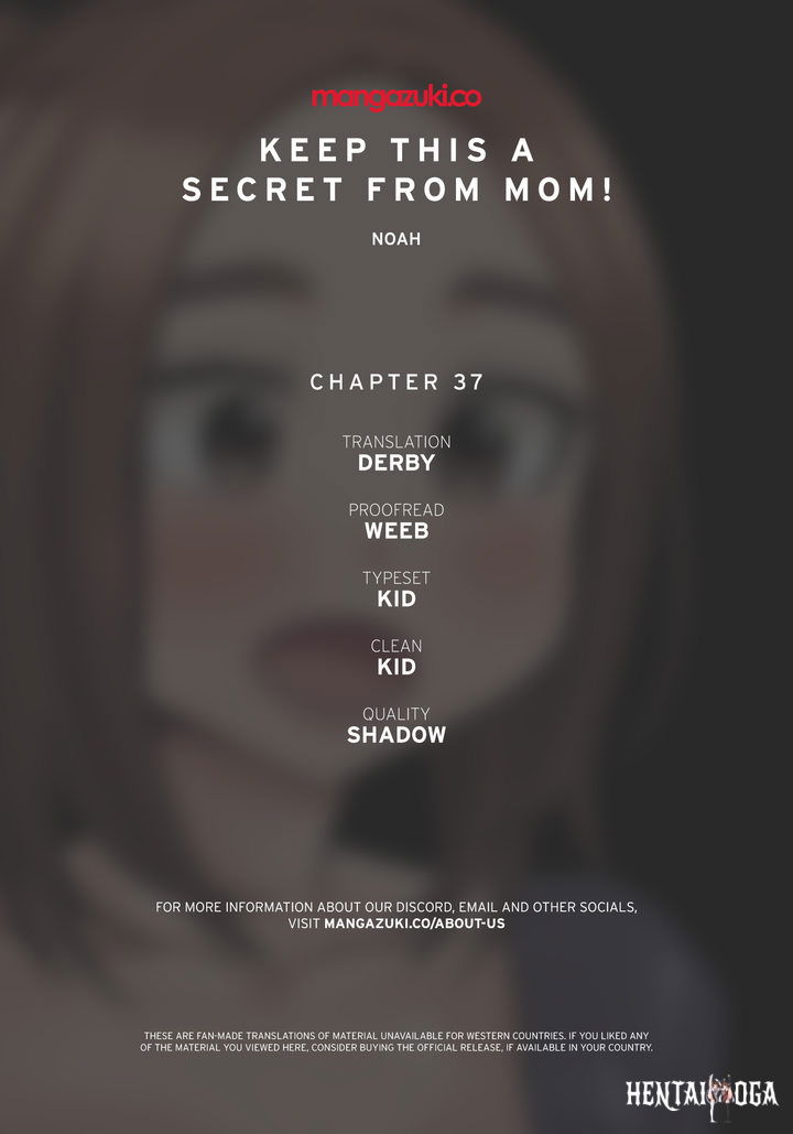 Keep it a secret from your mother! Keep it a secret from your mother! Chapter 37 - Page 1