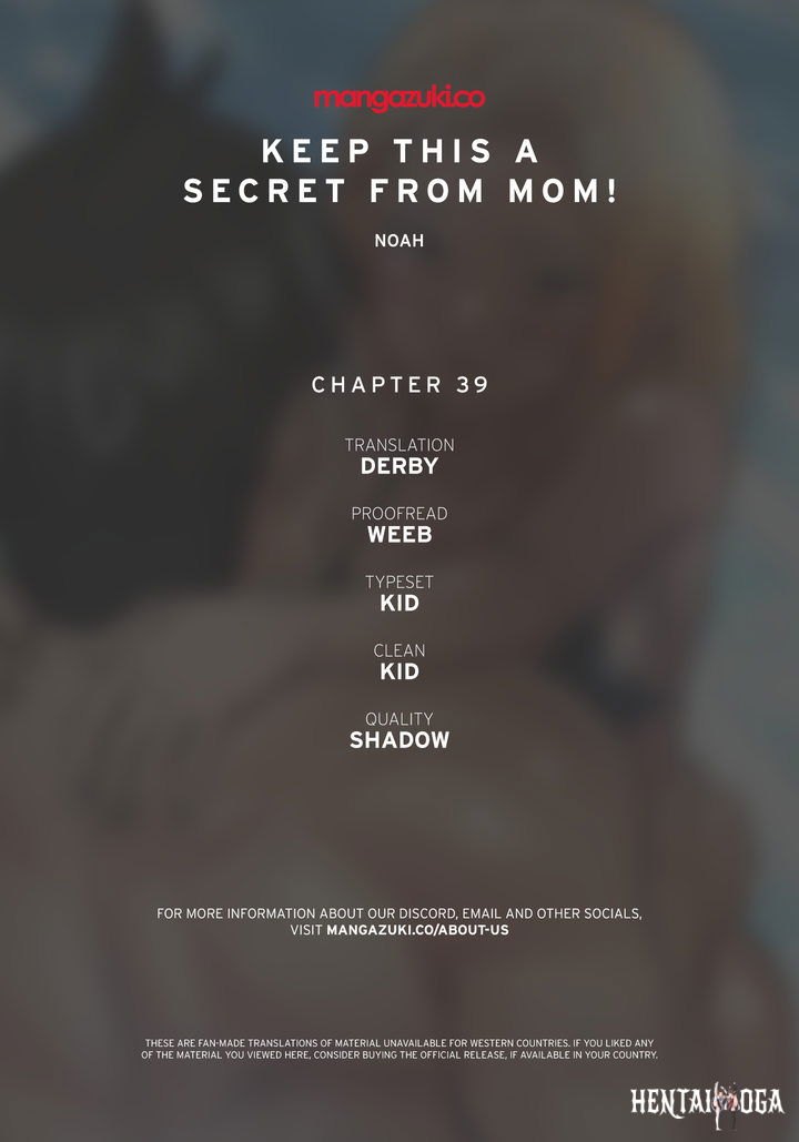 Keep it a secret from your mother! Keep it a secret from your mother! Chapter 39 - Page 1