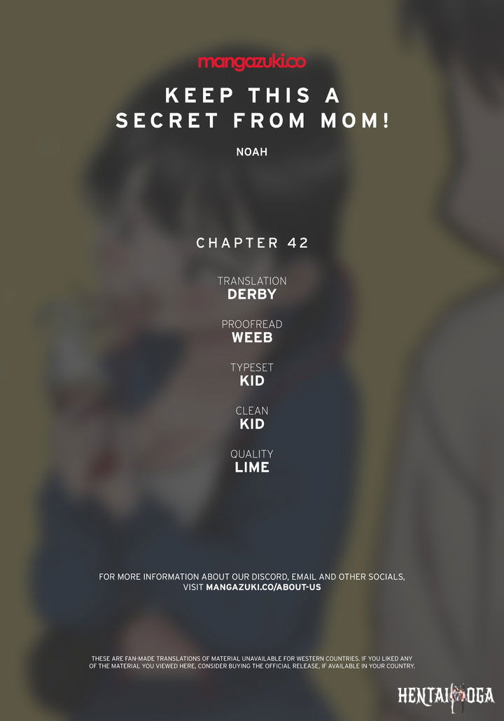 Keep it a secret from your mother! Keep it a secret from your mother! Chapter 42 - Page 1