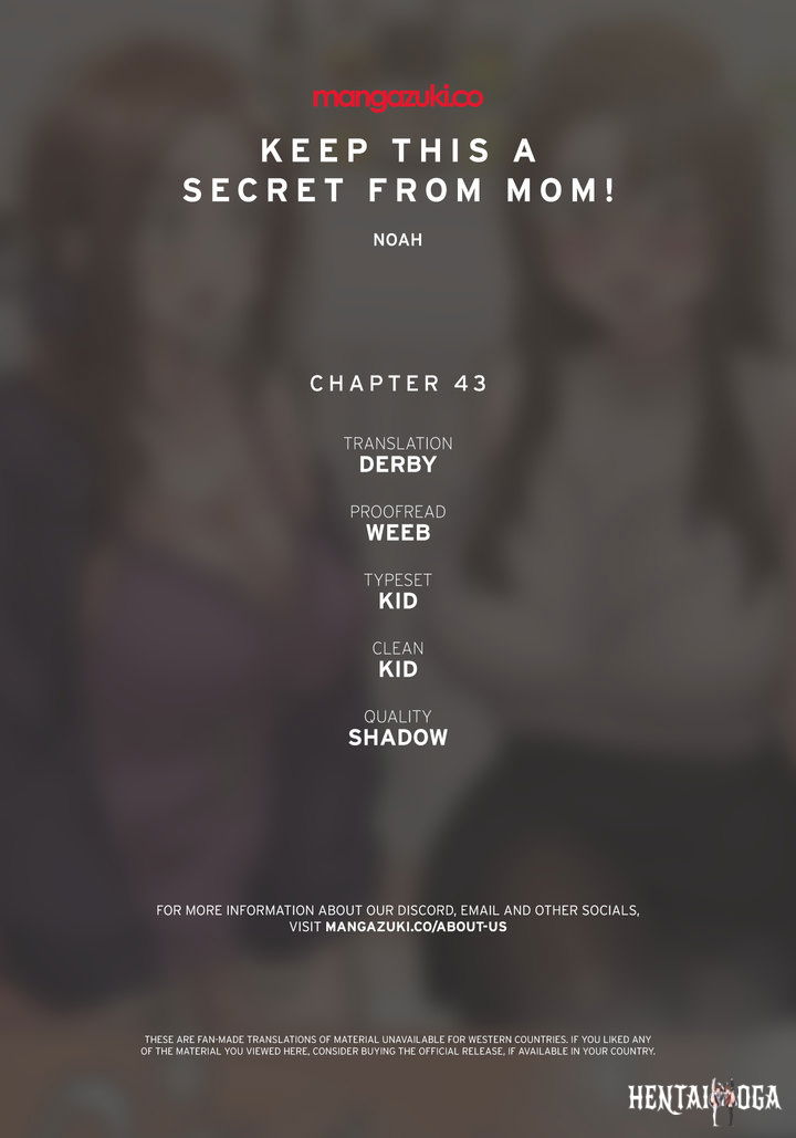 Keep it a secret from your mother! Keep it a secret from your mother! Chapter 43 - Page 1
