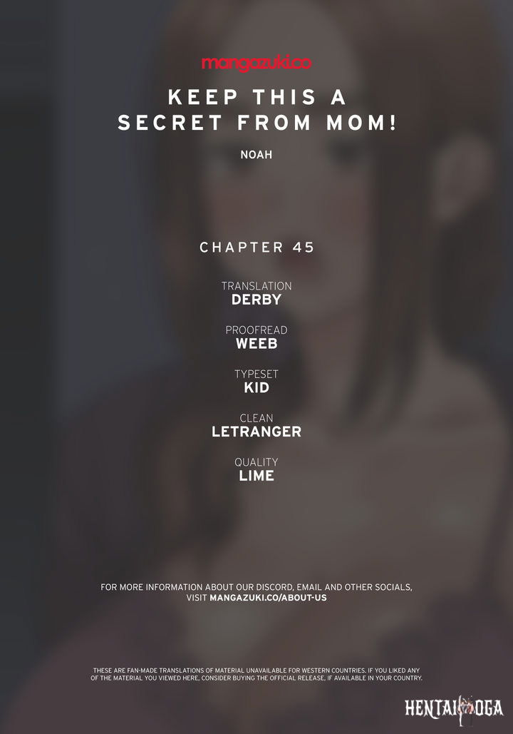 Keep it a secret from your mother! Keep it a secret from your mother! Chapter 45 - Page 1