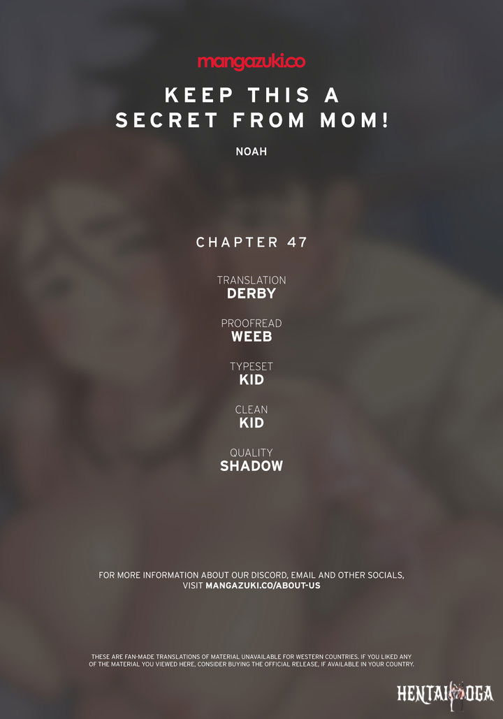 Keep it a secret from your mother! Keep it a secret from your mother! Chapter 47 - Page 1