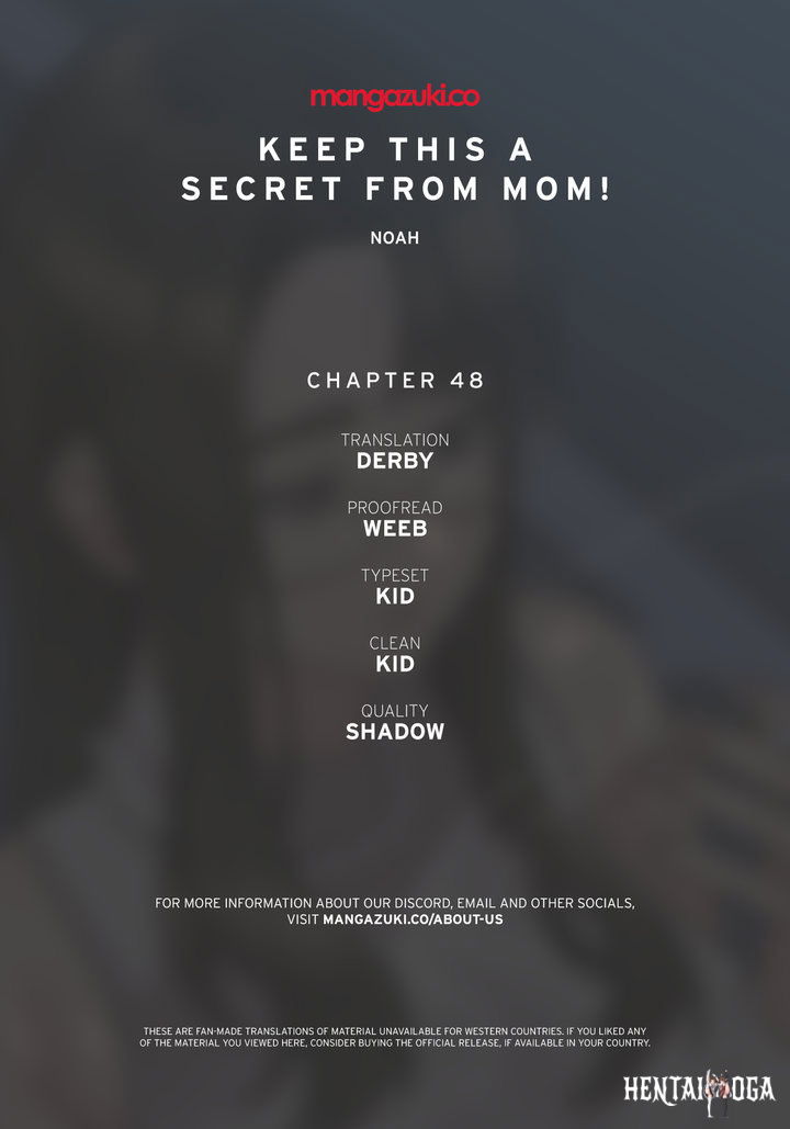 Keep it a secret from your mother! Keep it a secret from your mother! Chapter 48 - Page 1
